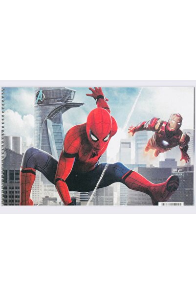Deniz Oyuncak SPIDER MAN MARVEL 25*35 SİPRELLİ 15 SAYFA RESİM DEFTERİ