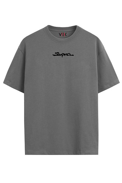 Uniquetex VEK Car Printed Oversize T-shirt spra