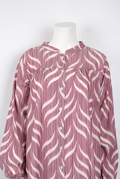 MUSTÜN Judge Collar Woven Shirt