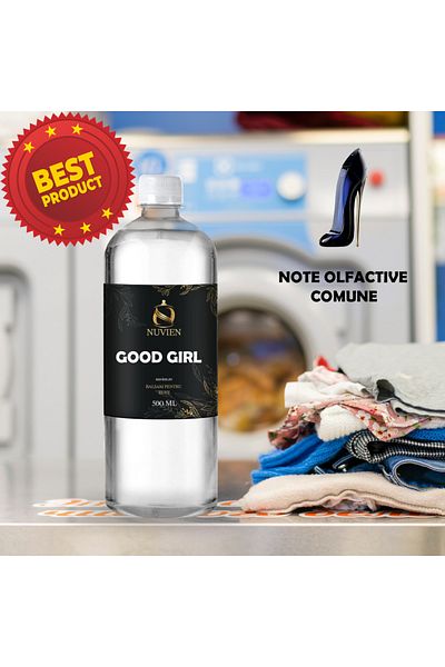 Nuvien Concentrated Fabric Conditioner, 500ml, Good Girl inspired scent