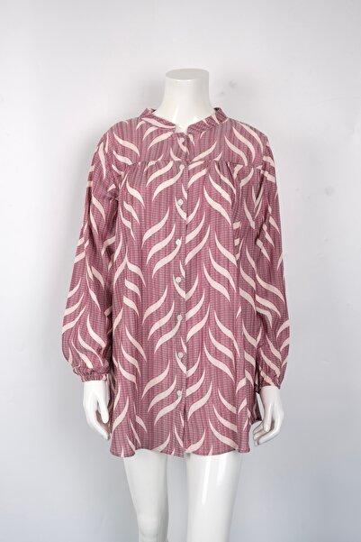 MUSTÜN Judge Collar Woven Shirt