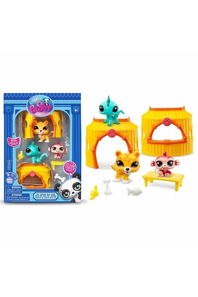 Sunman 3005158   Littlest Pet Shop Minis Forest Play Set S1 -Sunman