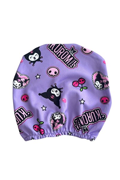 Arya Nisa Kids Girl's Kuromi Printed Bottom Top Swimsuit Bone Suit