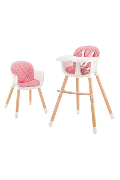 Kinderkraft SIENNA DINING CHAIR, 2 IN 1, PINK