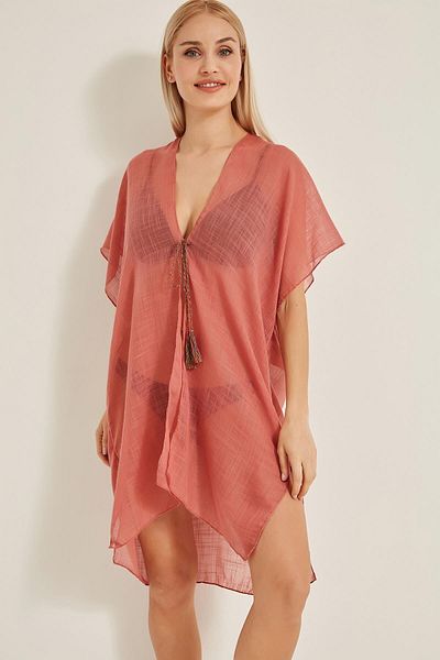 MARBERRY Coral Open Women's Pareo Beach Dress