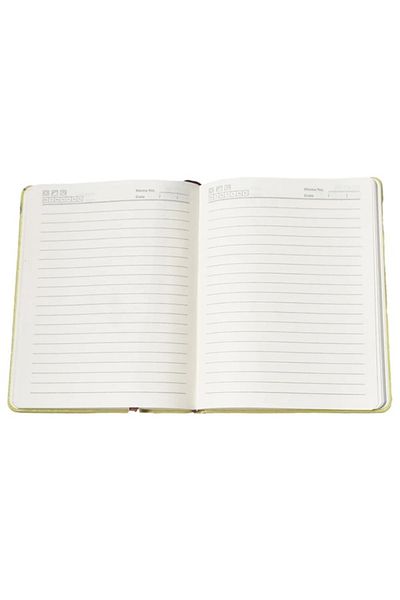 PARLAK EVREN Soft Cover Diary & Memory Book Flexible Soft Textured Cover Images A5 Striped 80Y