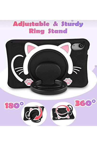 KILIF HOUSE İpad Air 11'' M2 M3 Air 4. /5. /6. Nesil 10.9' Uyumlu Çocuk Kılıf...