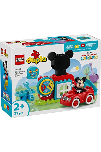 Evelise LEGO DUPLO CLUBUL SI MASINA LUI MICKEY MOUSE 10454