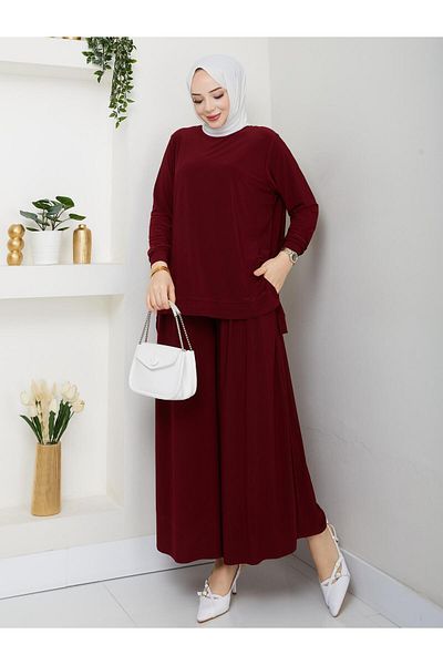 MODAMÜNASİP Νέα σεζόν Πολύ άνετο κομψό παντελόνι Loose Fit κοστούμι