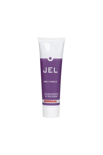 ŞEKER & SUGAR Mor Jel Gıda Boyası 100 ml – Yoğun ve Gösterişli Renk