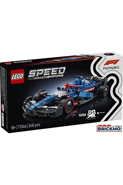 Evelise LEGO SPEED CHAMPIONS MASINA DE CURSE F1 VISA CASH APP RB VCARB 01 77246