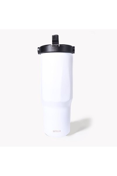 Botella Insulated Water Bottle Explorer - Leakproof Stainless Steel, Outdoor Travel 900ml , White