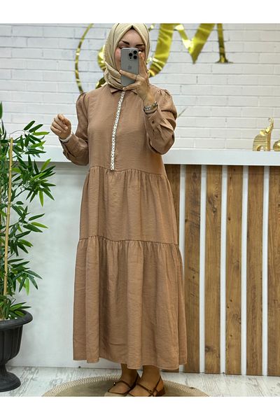 Meryemce Butik MODAL FABRIC SPORTS ΚΟΜΜΟ ΦΟΡΕΜΑ (άνετη εφαρμογή)