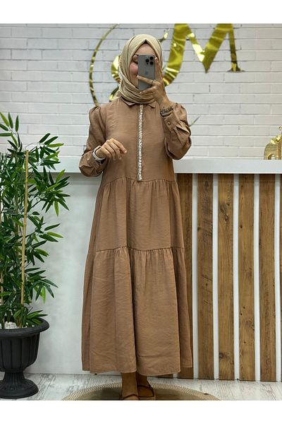 Meryemce Butik MODAL FABRIC SPORTS ΚΟΜΜΟ ΦΟΡΕΜΑ (άνετη εφαρμογή)