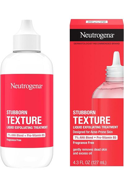 Neutrogena Stubborn Texture Liquid Exfoliant Treatment With 7% Aha Blend
