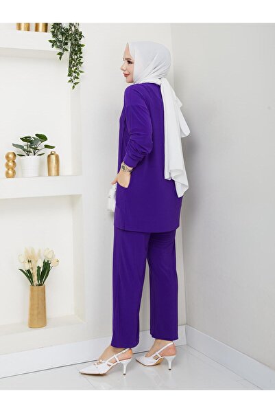MODAMÜNASİP En Güzel Renkleriyle Tunik Çift Cep Detaylı Erva Pantolonlu Takımımız ✨✨
