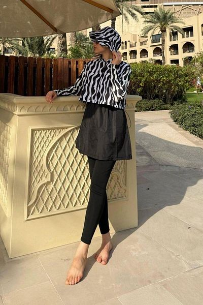 Şulemoda Giyim Crop Suit Black