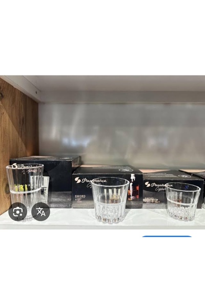 Paşabahçe Sword Crystallin Soft Drink 345 Cc 335 Cc 200 Cc 12 Pieces