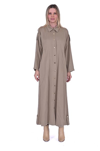 Invee Invee 7043 Snap Fastener Modal Cap - Beige