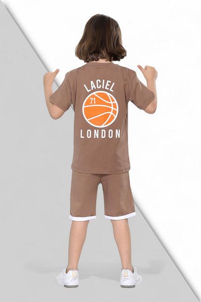 İFBA KİDS Basketball Printed Shorts Set