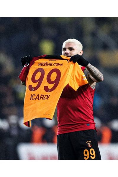 Marka Extra Galatasara'Y- 2023.2024 Season Adult Football Shirt Parcai Maur'O İ'Cardi̇ 99