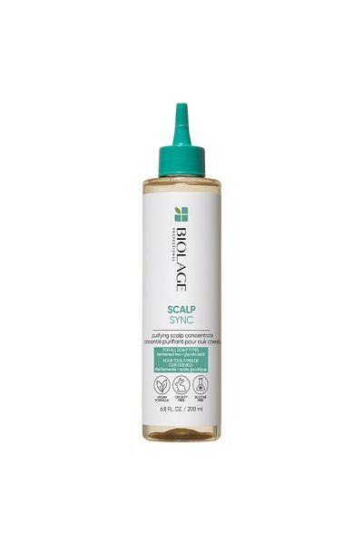 Matrix Tratament pre-sampon Biolage Scalp Sync Purifying Scalp Concentrate cu acid glicolic 200ml
