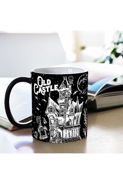MECKSA Enchanted Elixir – Harry Potter Old Castle Black Mug 11oz
