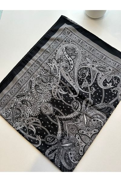 Sümeyye çeyiz Ethnic Retro Pattern Soft Cotton Shawl 180*85 cm