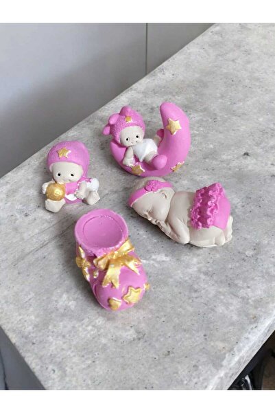 50 ADET KARIŞIK BEBEK HEDİYELİK DOĞUM MEVLÜT İÇİN HEDİYELİK KIZ BEBEK