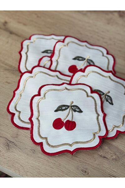 Hediye Köşkü 24 parça Kirazlı Su Bardak Seti