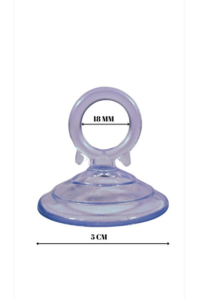 Ecarteks 30 كوب شفط قطعة واحدة، كوب شفط زجاجي كبير الحجم 5 سم مع علاقة