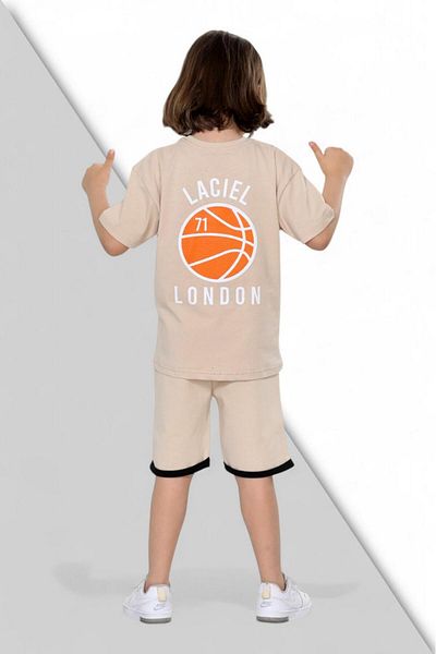 İFBA KİDS Basketball Printed Shorts Set