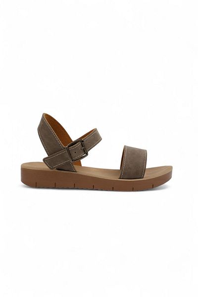 Qramed Orthopedix Single Strap Comfortable Women's Sandals Qr25201 Mink