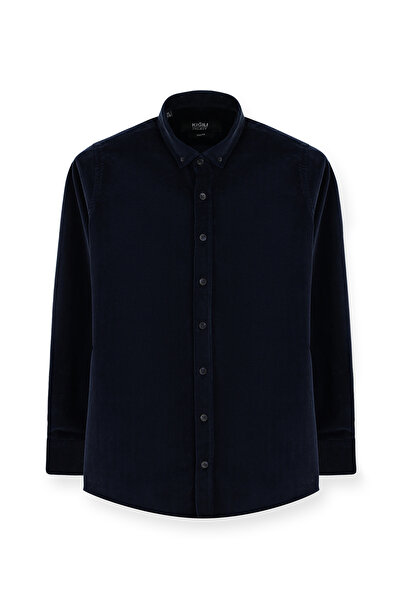 Kiğılı Довгий рукав, облягаючий крій, вузький крій, оксамит, бавовна, комір на ґудзиках