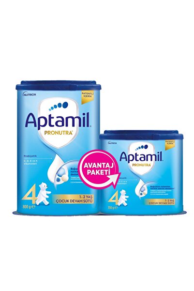 Aptamil Pronutra 4 Devam Sütü 800+350 G