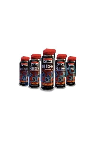 Soudal Pas Sökücü Ve Yağlayıcı Multi Sprey 400 ml (5 adet)