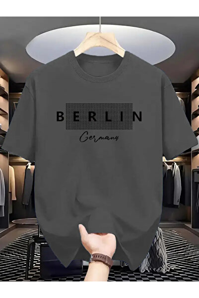MANCY Large Size Unisex Printed Oversize T-Shirt