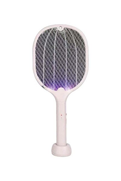 weidasi مضرب البعوض الكهربائي القابل لإعادة الشحن مع حامل