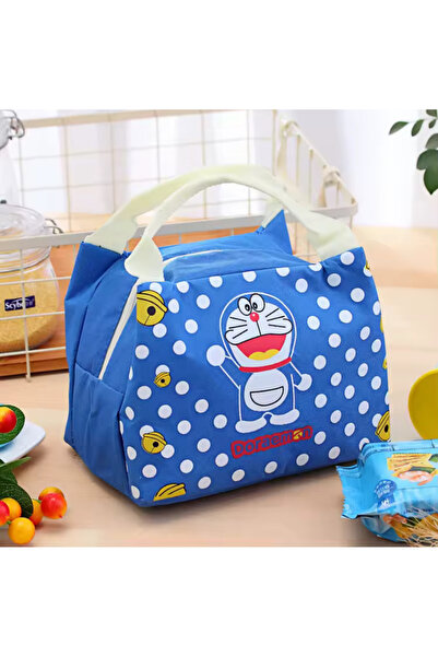Ayshpek Erkek Çocuk Doraemen Beslenme Çantası - Termal Astarlı