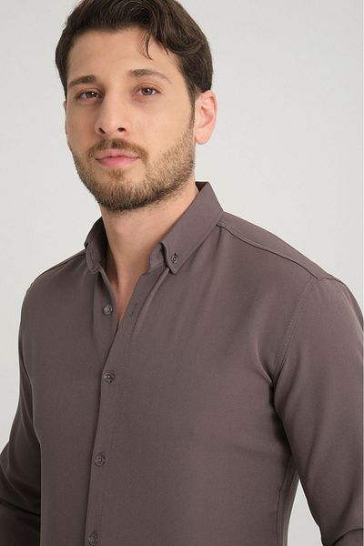 Redline Ανδρικό πουκάμισο - Flex Slim Fit, Μαλακός ιδρώτας, Απορροφητικό, Easy Iron BreathinG