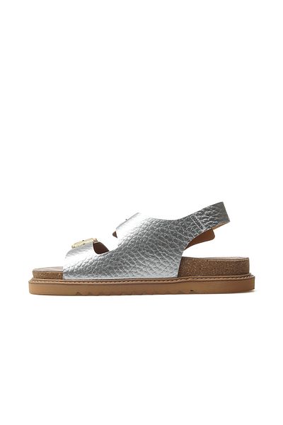 Mammamia Sandale de zi cu zi pentru femei 25y D25ys-2630 Z Silver