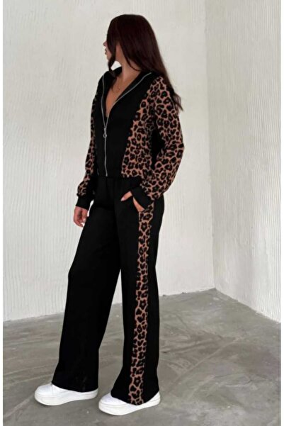 OYS Leopar Desen Eşofman Takım