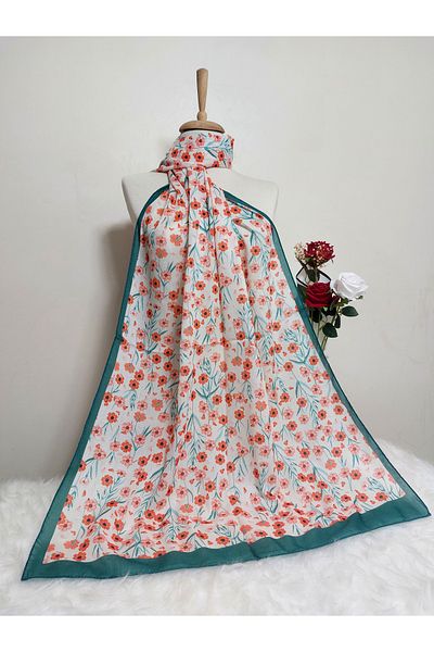 REMOMODA Patterned Soft Cotton Shawl