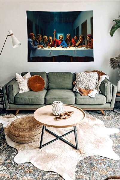 SWANKYSOCKS Son Akşam Yemeği Duvar Örtüsü Halısı