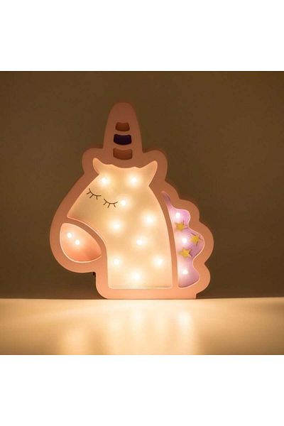 SyaMAG Table Lamp With 14 LEDs, Unicorn Model, 20x3x24 Cm