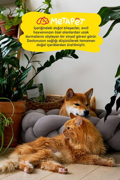 Metapet Doğal Kedi Uzaklaştırıcı Spreyi, Kedi Çiş Pedi Ve Tuvalet Alıştırma Eğitimi Seti, Kovucu, 150 ml