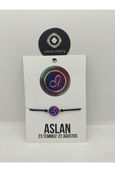Aslan Burcu Burç Bilekliği