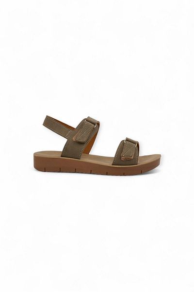 Qramed Orthopedix Comfortable Women's Velcro Sandals Qr25202 Mink
