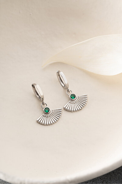 Silvano Jewelry 925 Ayar Gümüş Trend Model Küpesi