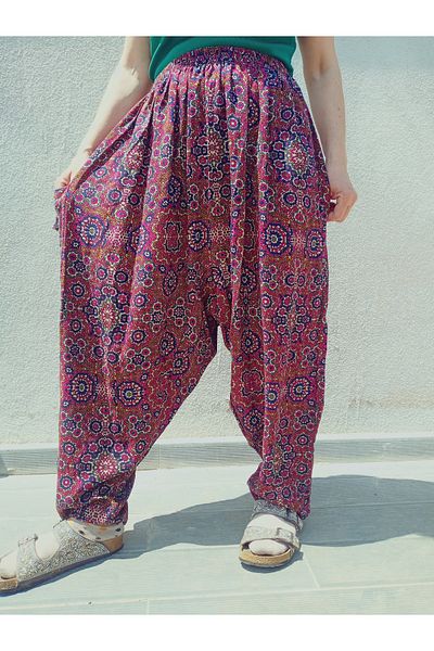 hoaryage Pânză de presiune din viscoză, cu modele florale, cu buzunare, 100% bumbac